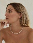 Dainty Handpicked Pearl Choker Necklace for Women