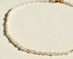 Dainty Handpicked Pearl Choker Necklace for Women