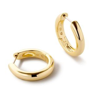 Ana Luisa Giulia Bold Chunky Huggie Hoops