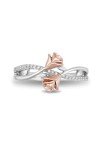 Disney Belle Rose Ring in 14K Rose Gold