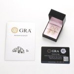 Elegant Moissanite & Diamond Drop Earrings for Women
