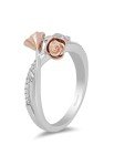 Disney Belle Rose Ring in 14K Rose Gold