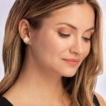 Love Knot Clip-On Earrings with Cultured Pearls