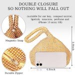 Glittering Rhinestone Masquerade Jewelry Set for Women