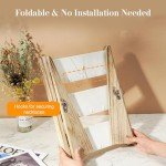 Beige 3-Tier Velvet Necklace Display Stand