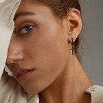 Elegant 925 Silver Gold Plated Hoop Earrings