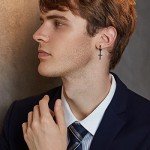 Elegant 925 Silver Gold Plated Hoop Earrings