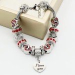 I Love You Charm Bracelet for Her