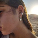 Hammered Sterling Silver Ear Cuff for Non-Pierced Ears