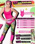 Hercicy 80s Workout Costume Set with Accessories