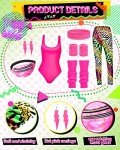 Hercicy 80s Workout Costume Set with Accessories