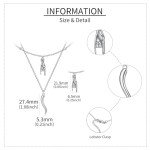 Italian Horn Hand Necklace: Sterling Silver Layered Amulet