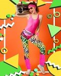 Hercicy 80s Workout Costume Set with Accessories