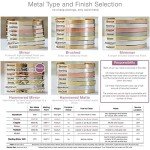 Customizable Cuff Bracelet in Various Metals