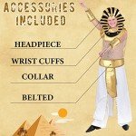 Egyptian Costume Accessory Set for Men