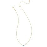Kendra Scott Mini Elisa Turquoise Pendant Necklace
