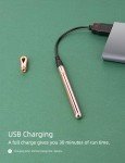 Trendy Rose Gold Long Pendant Necklace for Women