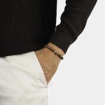 Men's Premium Beaded Bracelet with Onyx & Tiger’s Eye