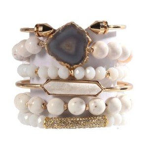 Boho Beaded Bracelet Set for Women – 6PCS