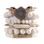 Boho Beaded Bracelet Set for Women – 6PCS