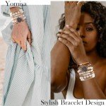 Boho Beaded Bracelet Set for Women – 6PCS
