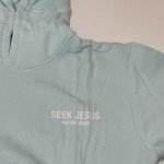 Heavenly Seek Jesus Unisex Hoodie - Blue