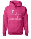 Jesus Saved My Life Hoodie - Christian Faith Sweatshirt