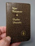 Mini Brown Prayer Book: New Testament & Psalms