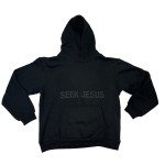 Seek Jesus Black Unisex Hoodie - Small