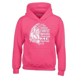 Philippians 4:13 'I Can Do All Things' Hoodies