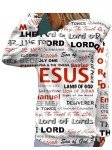Christian Women's Hoodie with Jesus Print - XXL