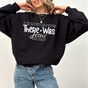 Jesus Sweatshirt with Bible Verse Hoodie