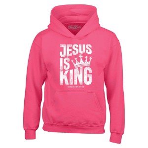 Jesus Is King Hoodie - Revelation 17:14