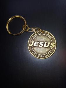 Jesus Coin Keychain – Faithful Reminder for You
