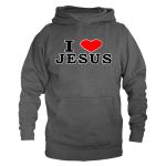 “Love Jesus Graphic Pullover Hoodie”