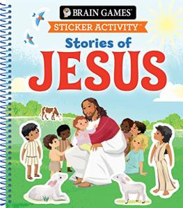 Jesus Sticker Activity Book for Kids Ages 3-6
