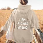 Child of God Jesus Graphic Hoodie for Everyone