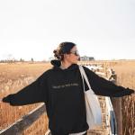 Trust In The Lord Graphic Hoodie for Women