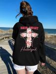 Women’s Jesus Faith Hoodie – Inspirational Black Sweatshirt