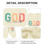God Is Good Oversized Sweatshirt for Women