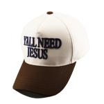 Y'all Need Jesus Two-Toned Baseball Cap