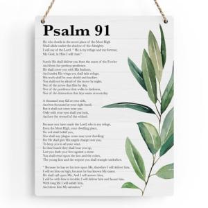 Inspirational Psalm 91 Wall Art for Any Room