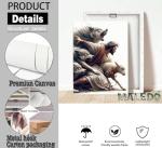 Jesus and Lamb Canvas Wall Art for Home
