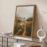 Jesus and the Lost Sheep Canvas Wall Art