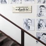 As for Me and My House Wooden Wall Art
