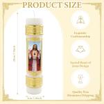 Sacred Heart of Jesus Candle for Prayer and Decor