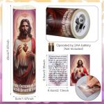 Catholic Prayer Candle and Card Set for All Occasions