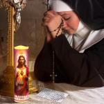 Catholic Prayer Candle and Card Set for All Occasions