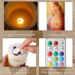Jesus Candles LED Flameless Prayer Candle Set