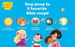 Jesus Loves Me 5-Button Songbook for Kids